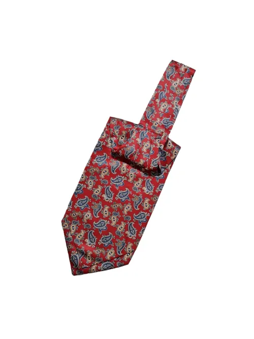 Ascot clasic matase naturala print geometric