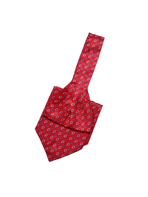 Ascot clasic matase naturala print geometric
