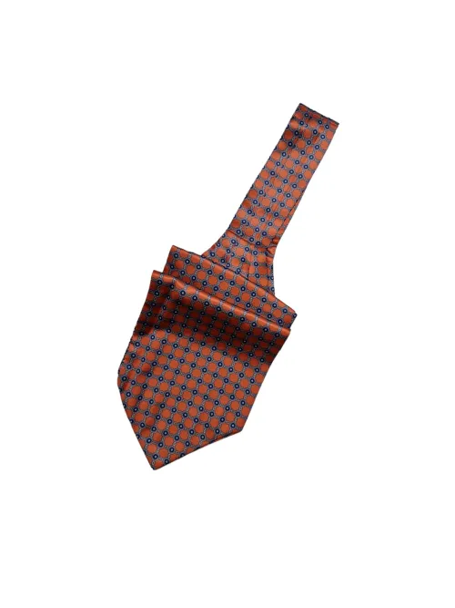Ascot clasic matase naturala print geometric