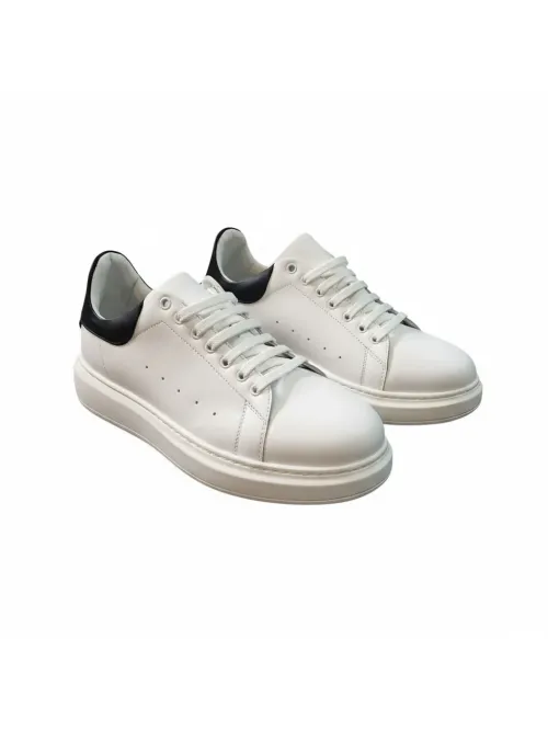 SNEAKERS Din Piele spate negru